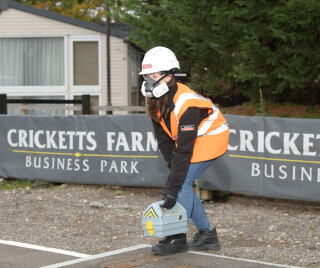 O'Keefe's training facility is designed to replicate actual site conditions