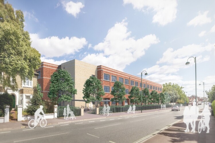 CGI of the new school