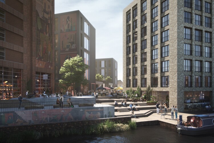 ShedKM's masterplan for the canalside site