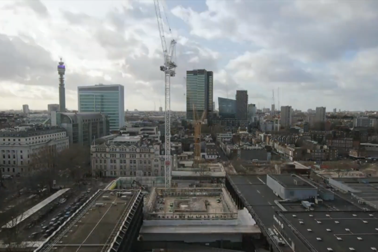 The Euston skyline today
