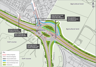 How the Nottingham Knight junction might look once work is complete