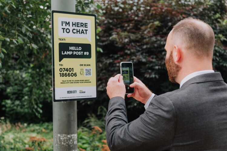Hello Lamp Post expects residents to talk to street furniture