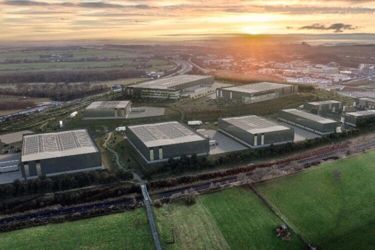 CGI of the Integral industrial park