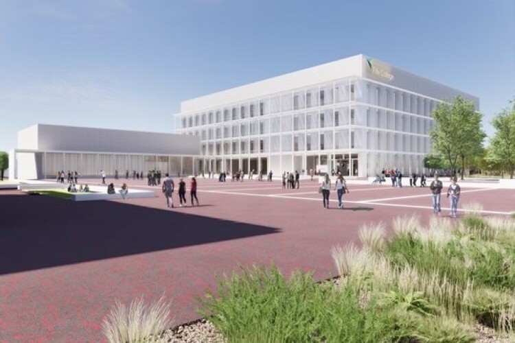 CGI of the new campus