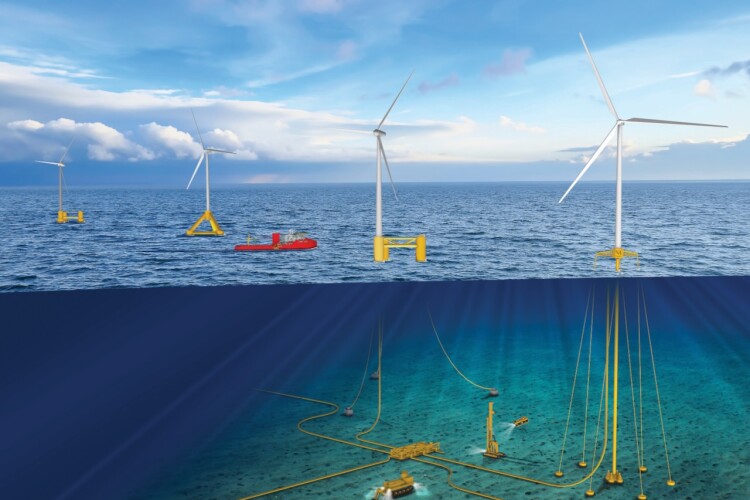 An illustration of the planned site, courtesy of EMEC