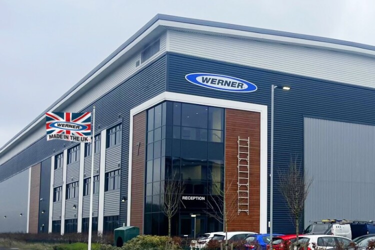 The facility is part of an effort to bring extension ladder manufacturing back to the UK 