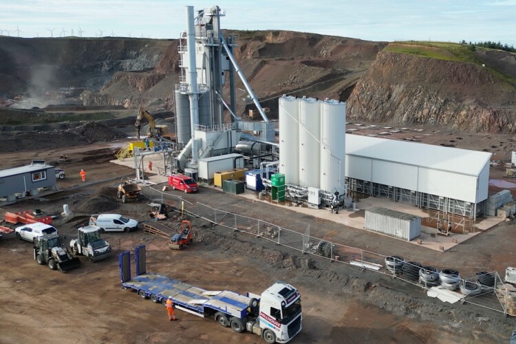 Hillhouse's new Edinburgh Asphalt facility