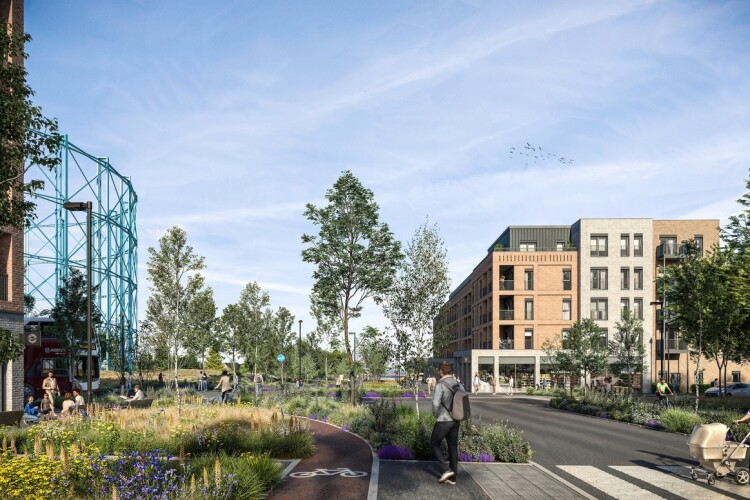 Cruden is building 800 new homes at Edinburgh's Granton Waterfront