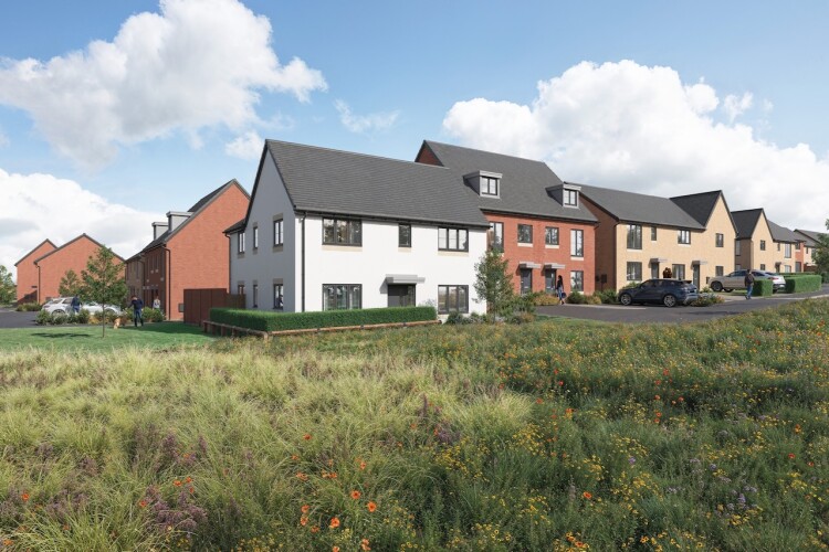 The planned homes in Brandling