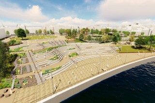the riverside amphitheatre