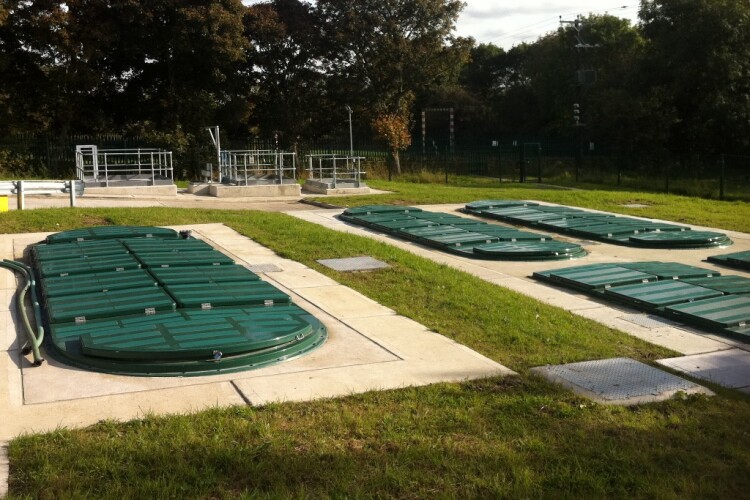 An example of hybrid submerged aerated filters at a water treatment works, similar to what Edgehead is getting, 