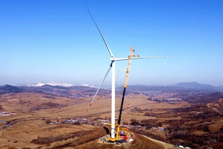 The XCA3000 at the Dashiqiao Xintai New Energy wind farm in Yingkou