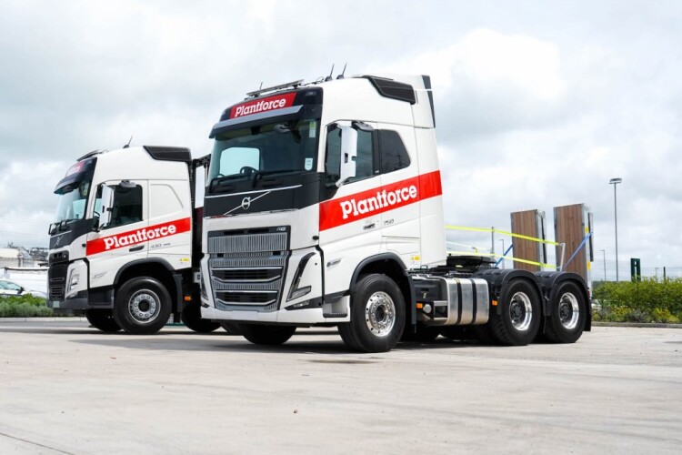 Plantforce has opted for Volvo Trucks