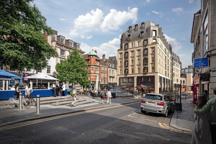 Xsite Architecture's revamp of 2 Cathedral Square by Newcastle's Bigg Market
