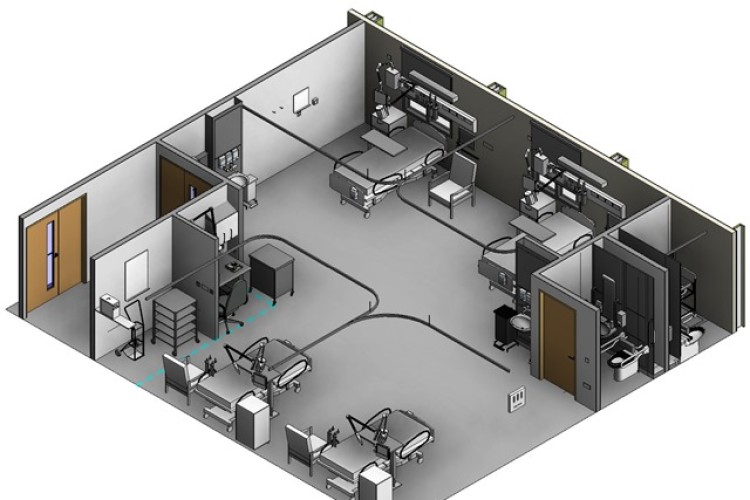 Prefabricated clinical building