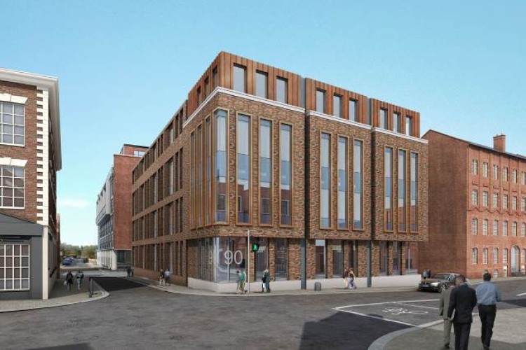 Architects' CGI of the Duke Street office block