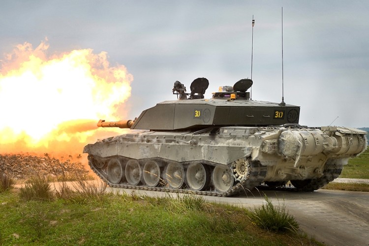 A Challenger 2 main battle tank [Picture: Corporal Wes Calder RLC, Crown copyright]