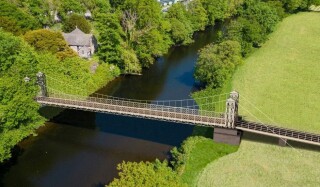 CGI of the new suspension bridge CGI of the new suspension bridge