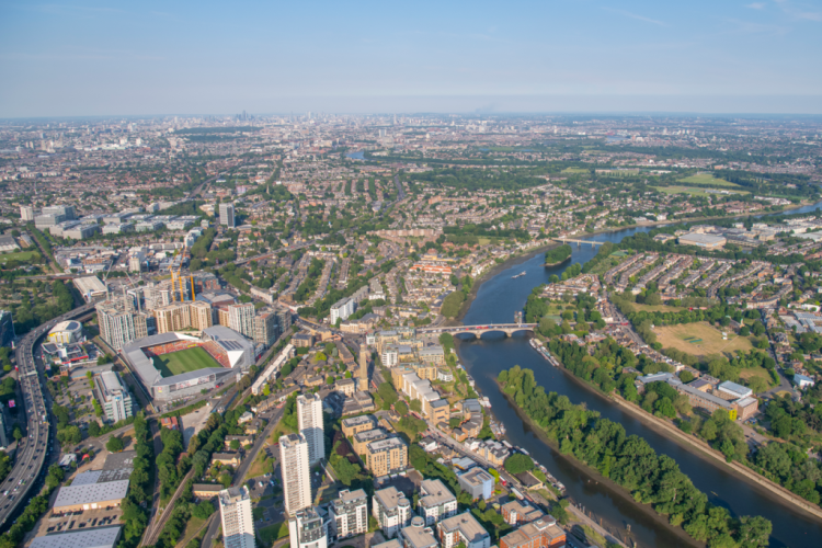 Hounslow [aerial photo by Jason Hawkes]