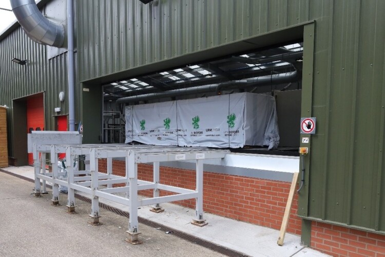 Coulson was crushed by a pallet of timber that weighed around three tonnes. Image courtesy of HSE.