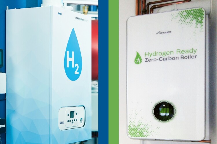 The hydrogen-fuelled boilers