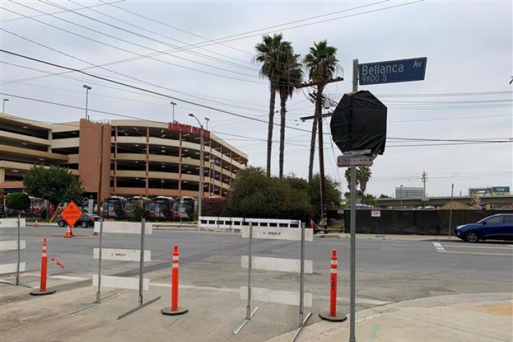 98th Street will be extended to the 405 freeway as part of the project 