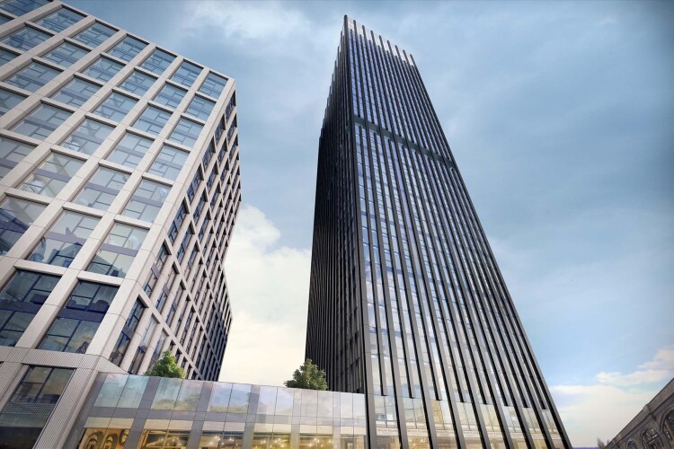 The 39-storey tower has been designed by Ryder Architecture