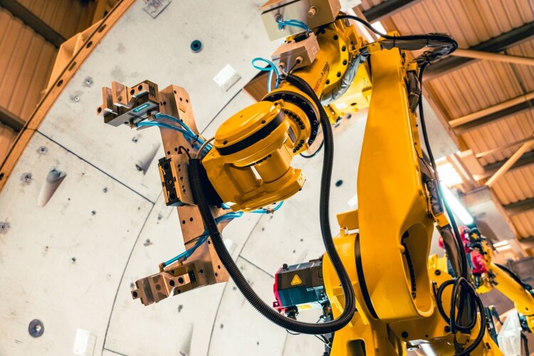 ATRIS, the Automated Tunnel Robotic Installation System [Photo: Andrei Zota/Costain]