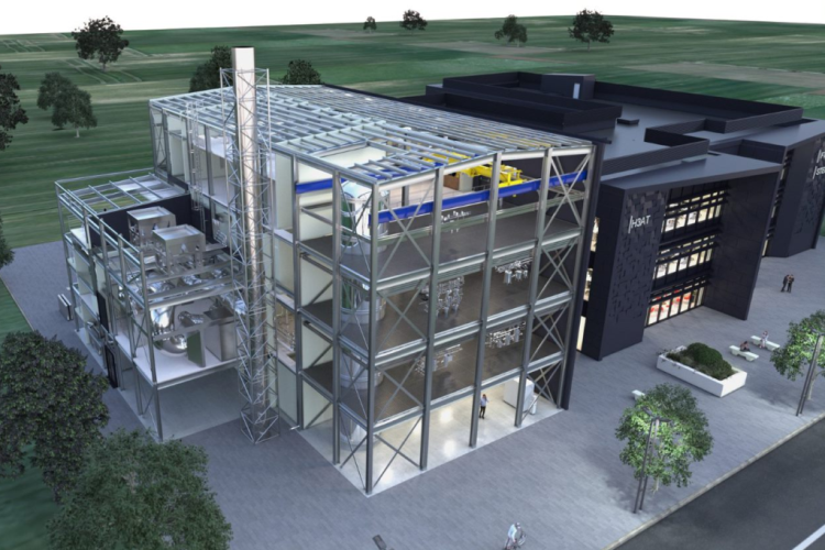 CGI of the Hydrogen-3 Advanced Technology (H3AT) facility
