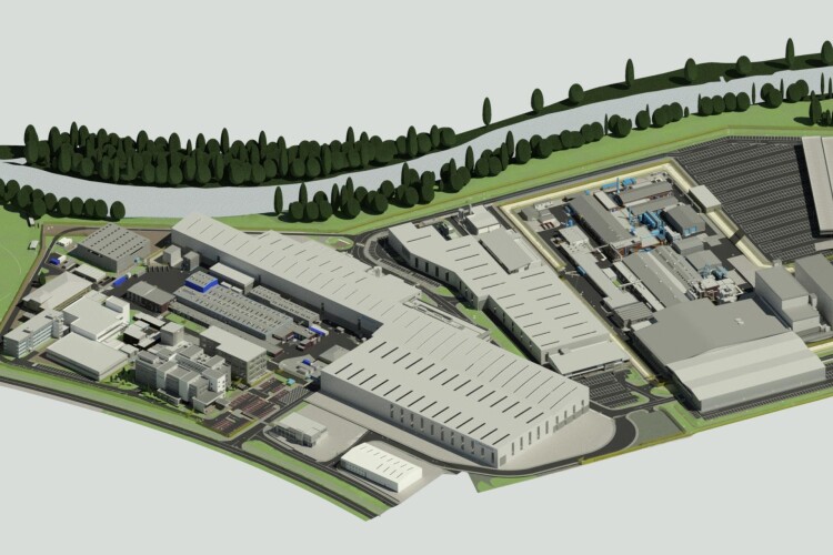The Rolls-Royce site in Derby