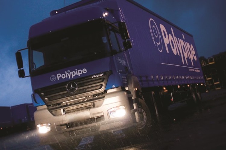 Polypipe's sales are up 8% in the first four months of 2019