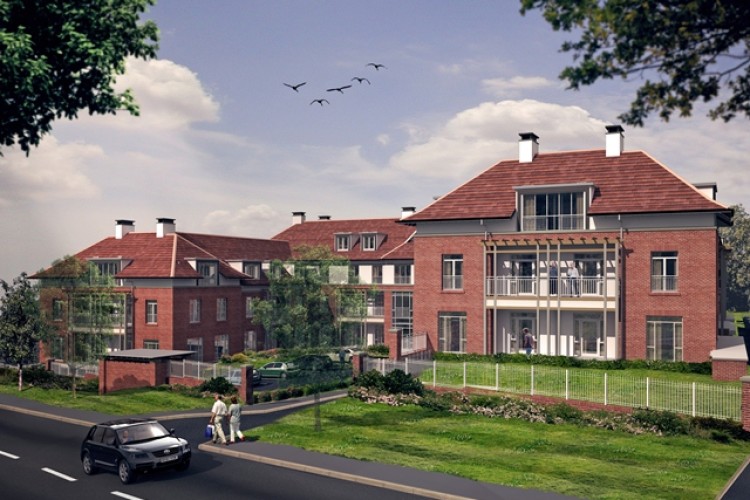 Artist's impression of the building