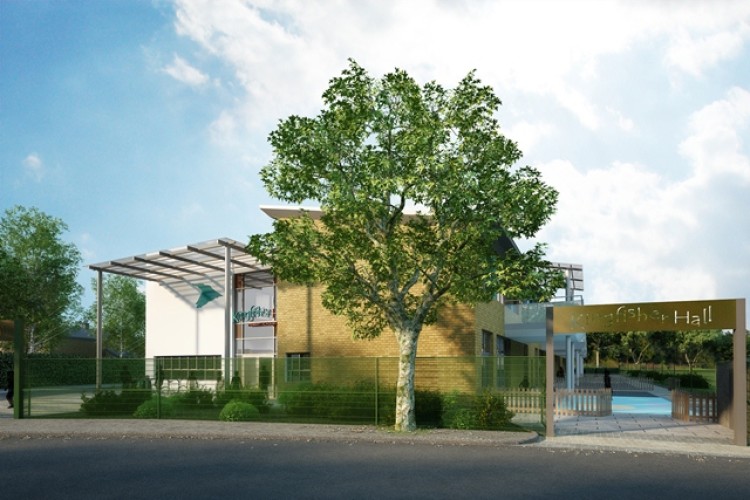 Artist's impression of the new school