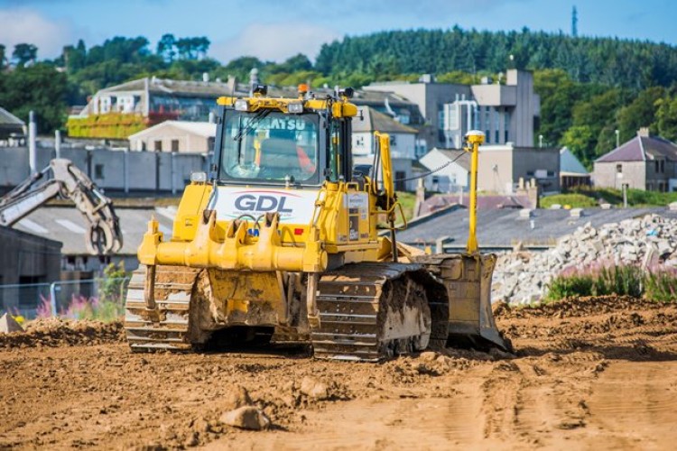 Ten months of earthmoving will prepare the ground for building work to start