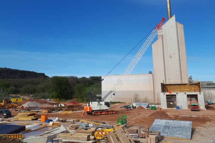 Lafarge's Cauldon Plant