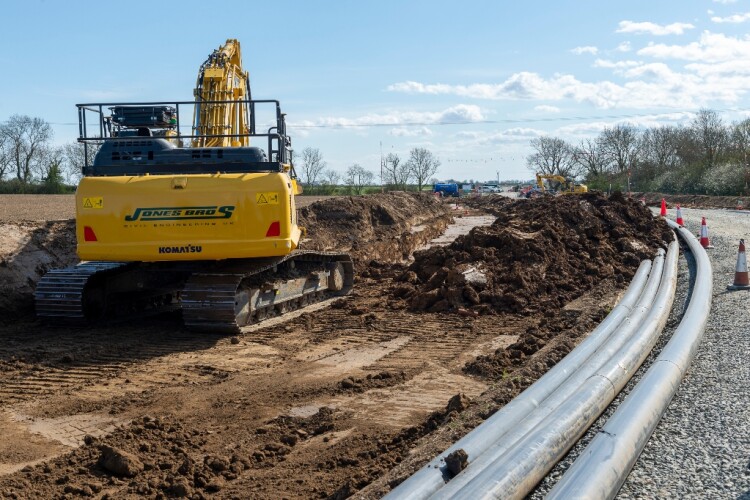 Onshore preparations for Dogger Bank wind farm