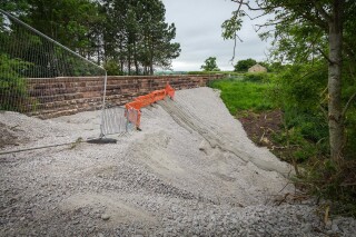 How National Highways chose to deal with an old disused railway bridge in Cumbria earlier this year, blocking a potential greenway How National Highways chose to deal with an old disused railway bridge in Cumbria earlier this year, blocking a potential greenway