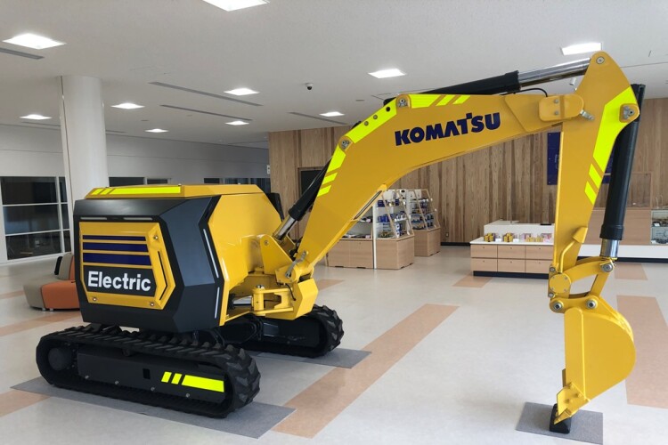 Komatsu's concept digger