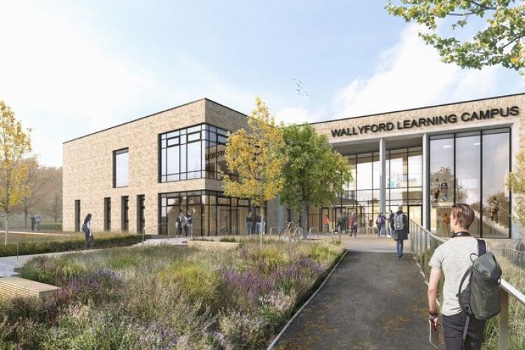 Artist's impression of the new school