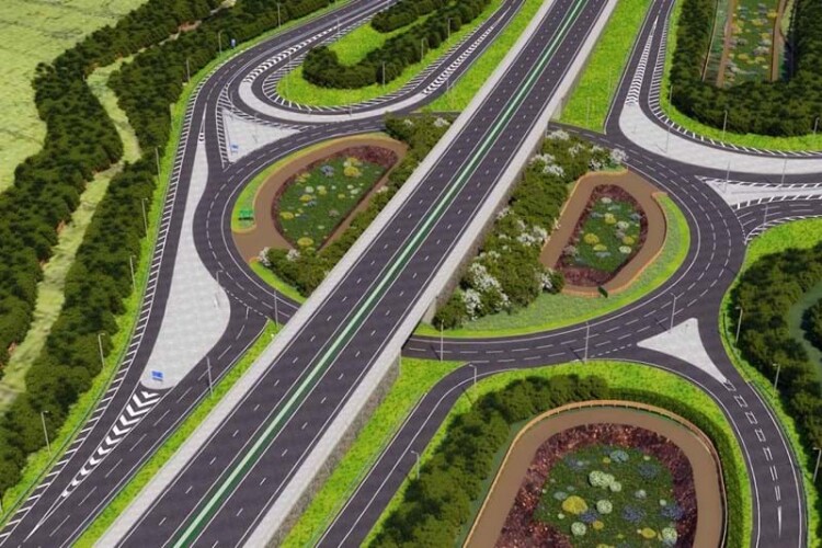 The new junction design should ease the flow of traffic
