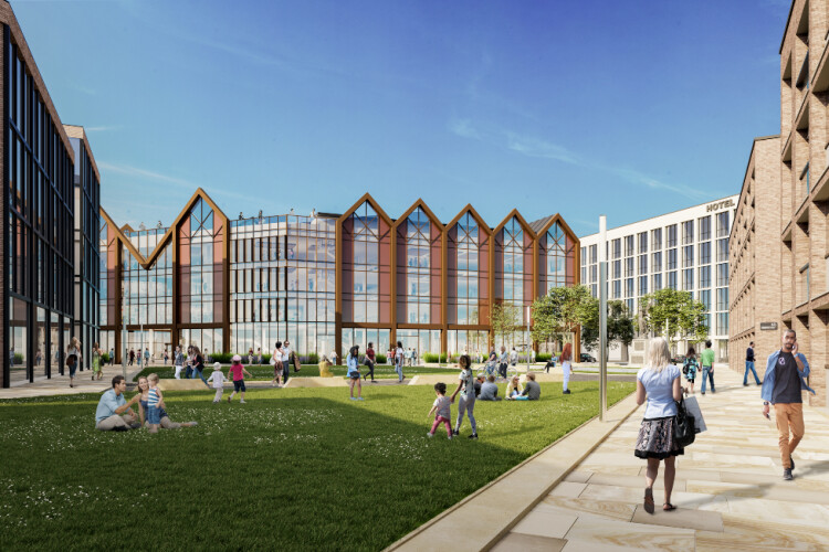 Allies & Morrison's vision for Huyton Village Centre 
