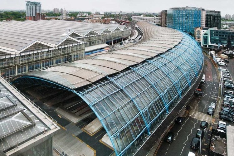 The former Waterloo International Terminal, designed by Nick Grimshaw and Sir Alexander Gibb & Partners, built in the early 1990s by Bovis