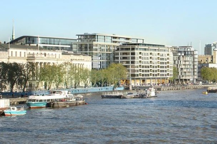 Sugar Quay, on the north bank of the Thames