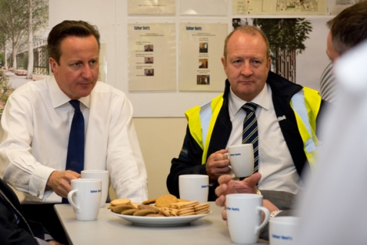 Cameron and Pollard pass on the Hobnobs