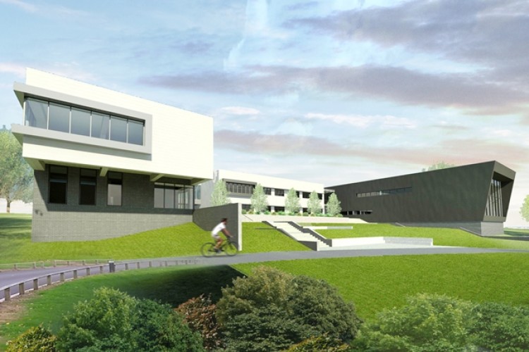 CGI of the National College for Nuclear (NCfN) southern hub