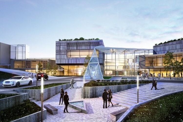 Artists impression of ICC Wales