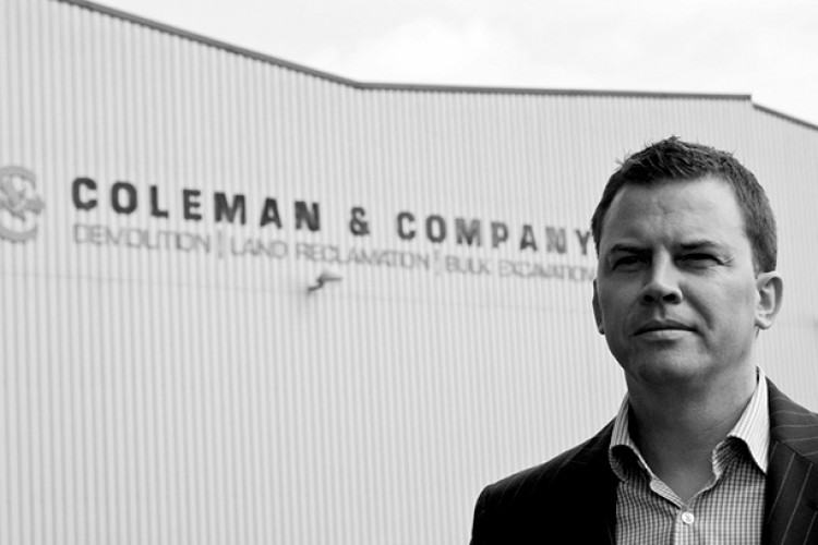 Managing director Mark Coleman