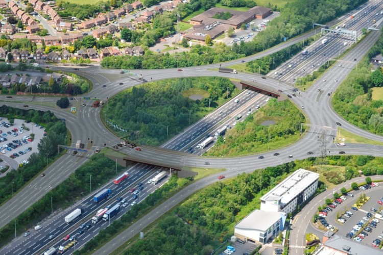 How the new junction 10 will look
