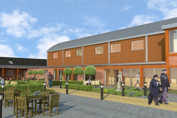 Artist's impression of the new St Wilfrid&rsquo;s Hospice 