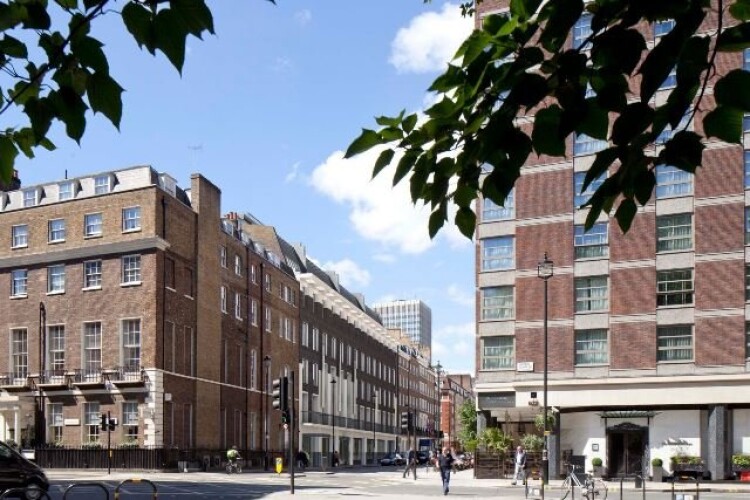 1-9 Seymour Street is the newer building on the right